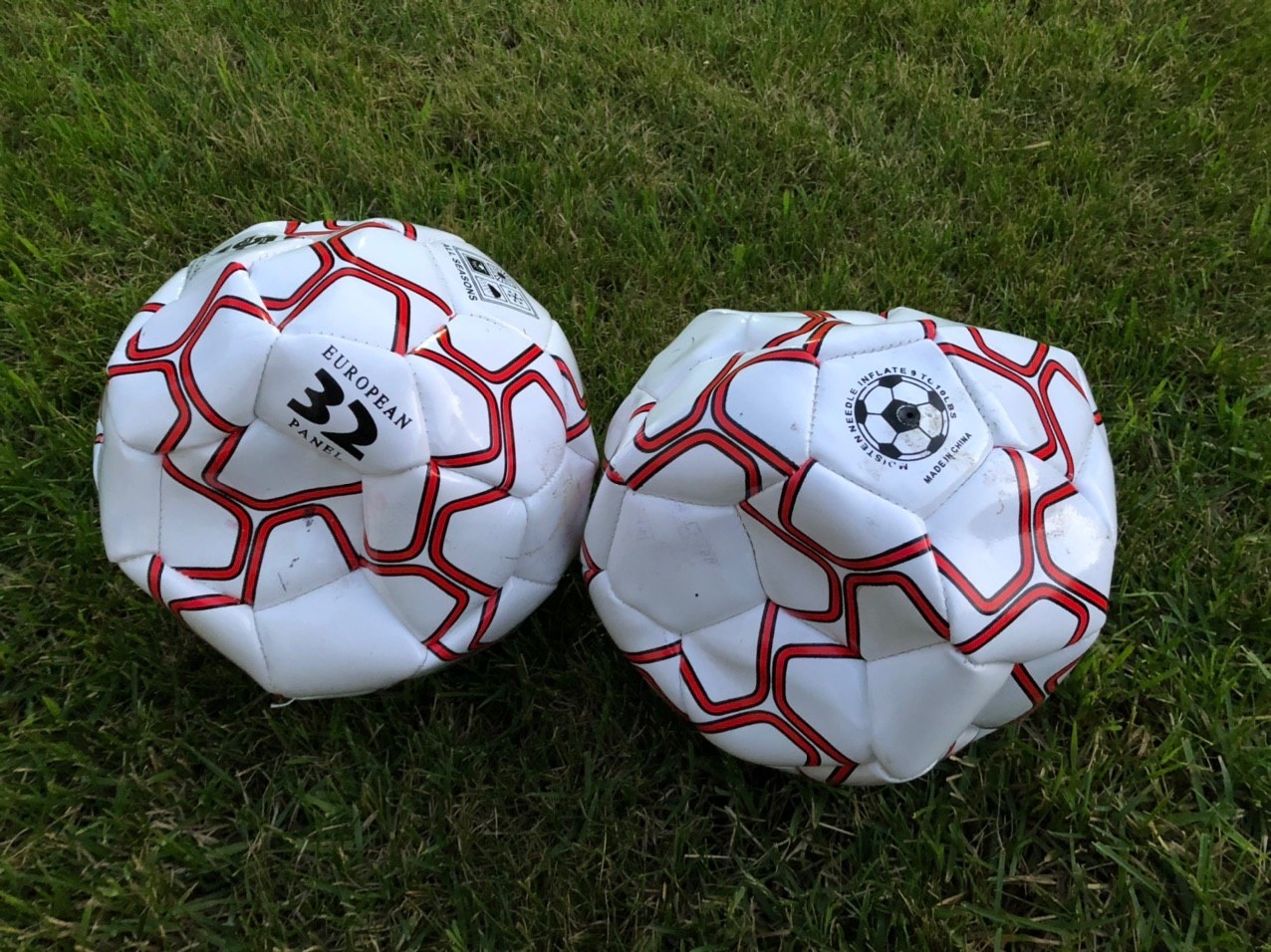 Фотография покупателя товара Мяч футбольный ONLYTOP, PVC, машинная сшивка, 32 панели, р. 5 - Фото 11