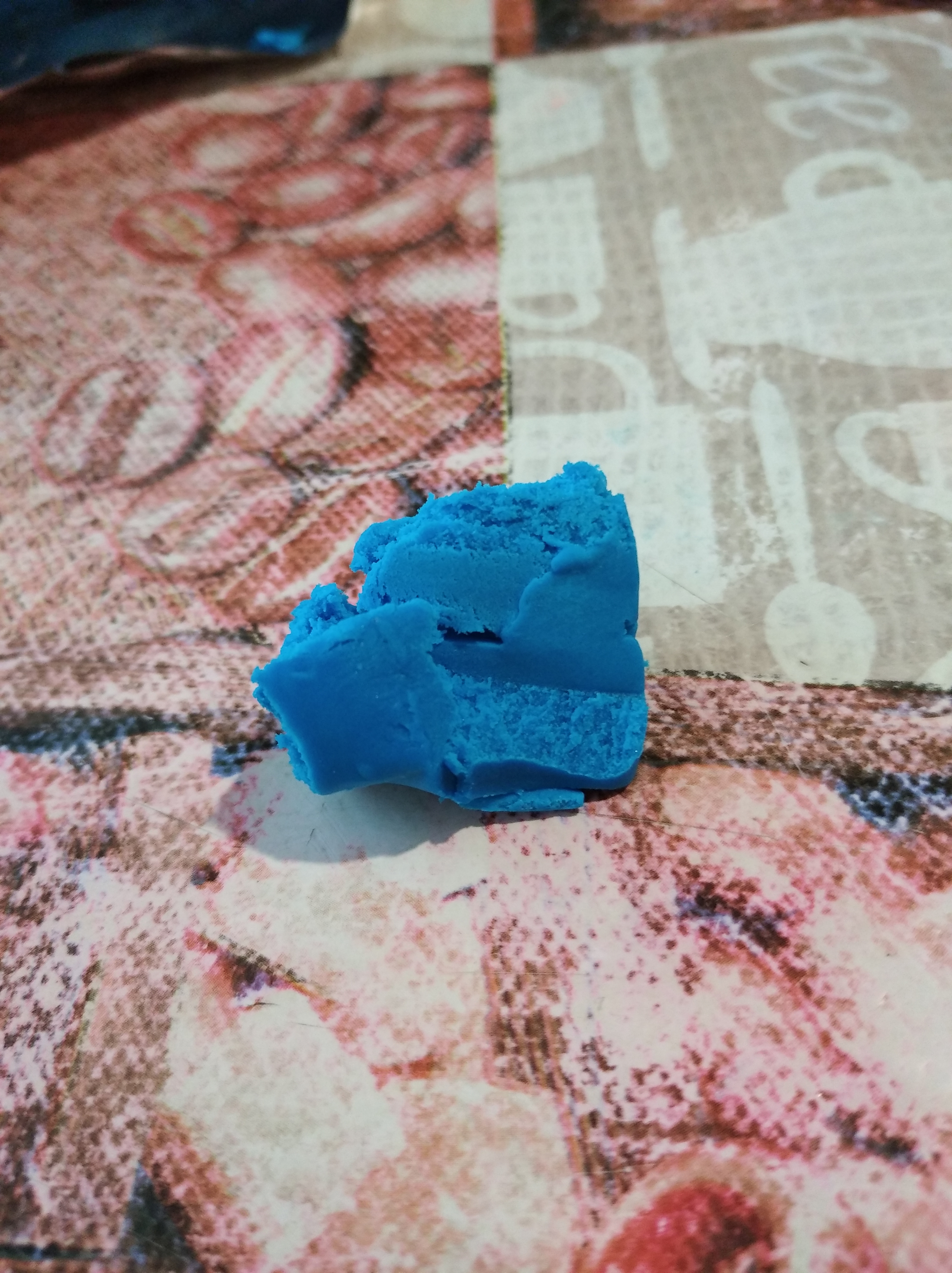 Фотография покупателя товара Мастика сахарная ванильная синяя, 600 г