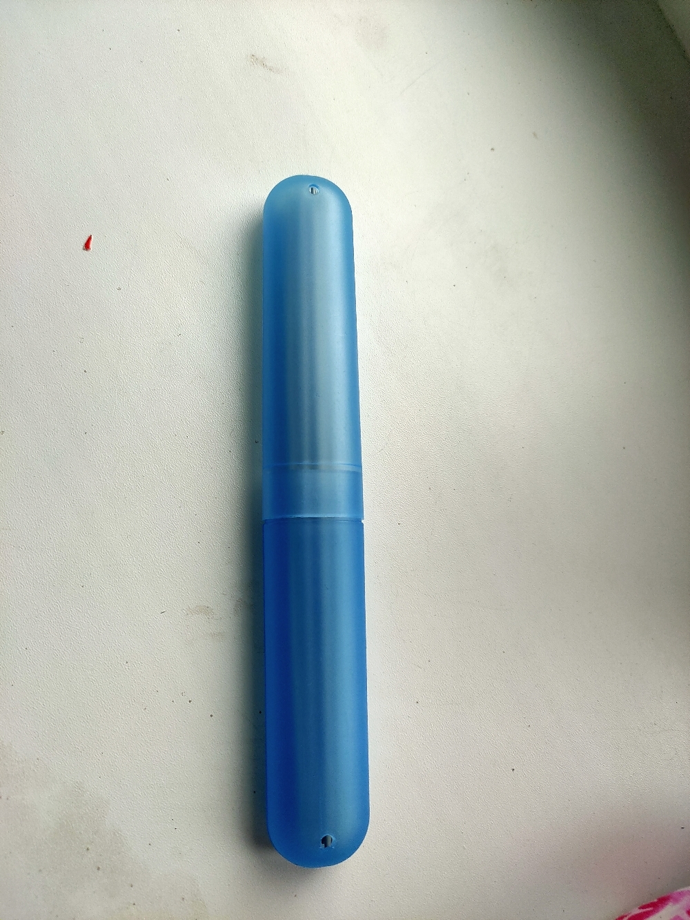 Фотография покупателя товара Футляр для зубной щётки Доляна, 20 см, цвет МИКС
