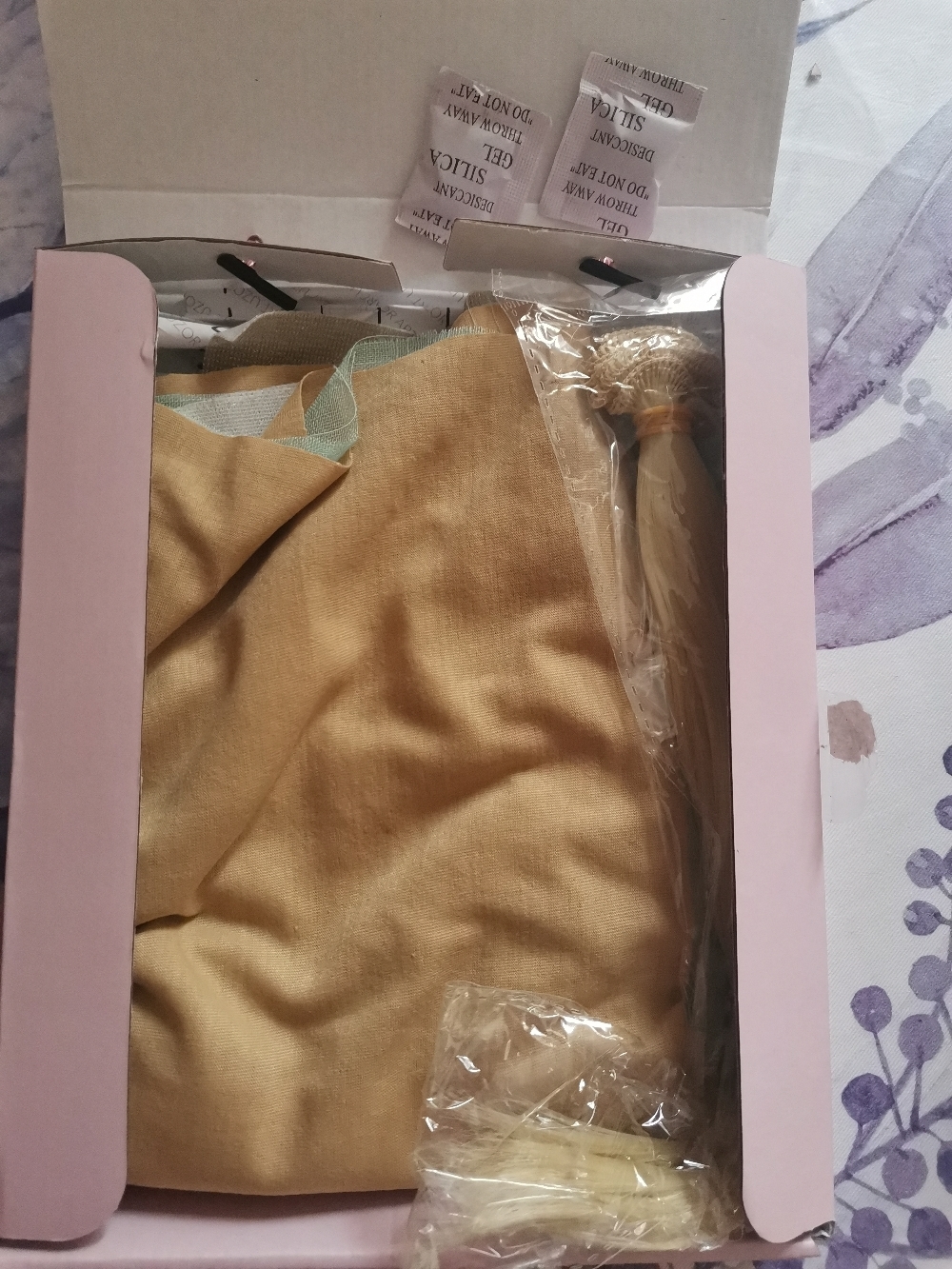 Фотография покупателя товара Набор для шитья. Интерьерная кукла «Вилу», 30 см