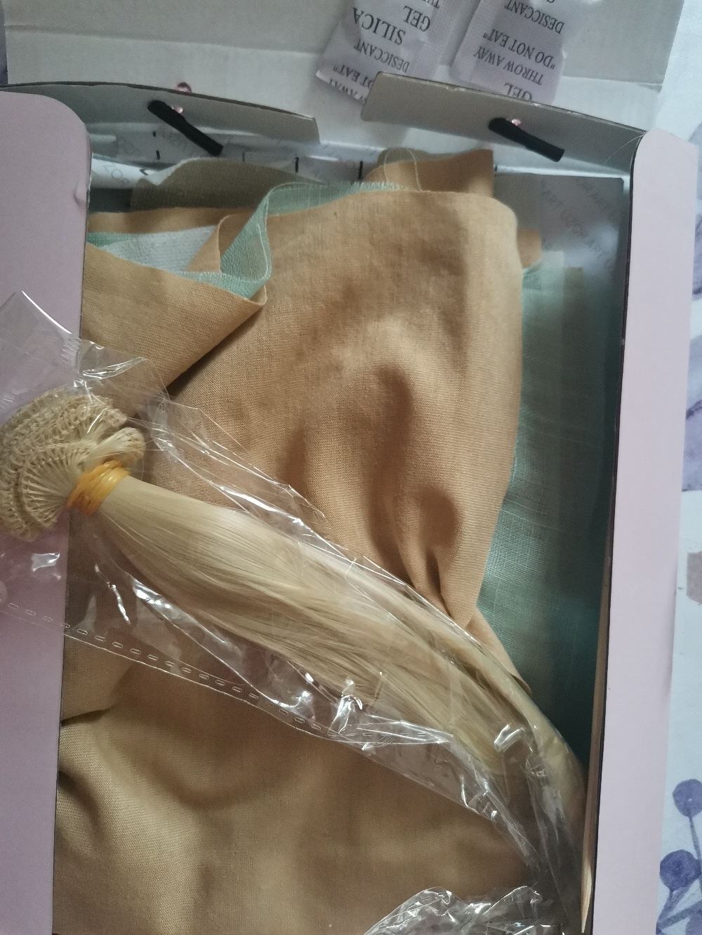 Фотография покупателя товара Набор для шитья. Интерьерная кукла «Вилу», 30 см - Фото 5