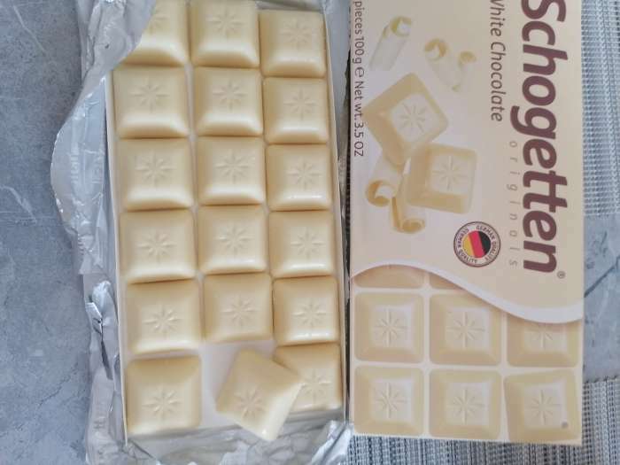 Фотография покупателя товара Шоколад Schogetten White Chocolate, 100 г