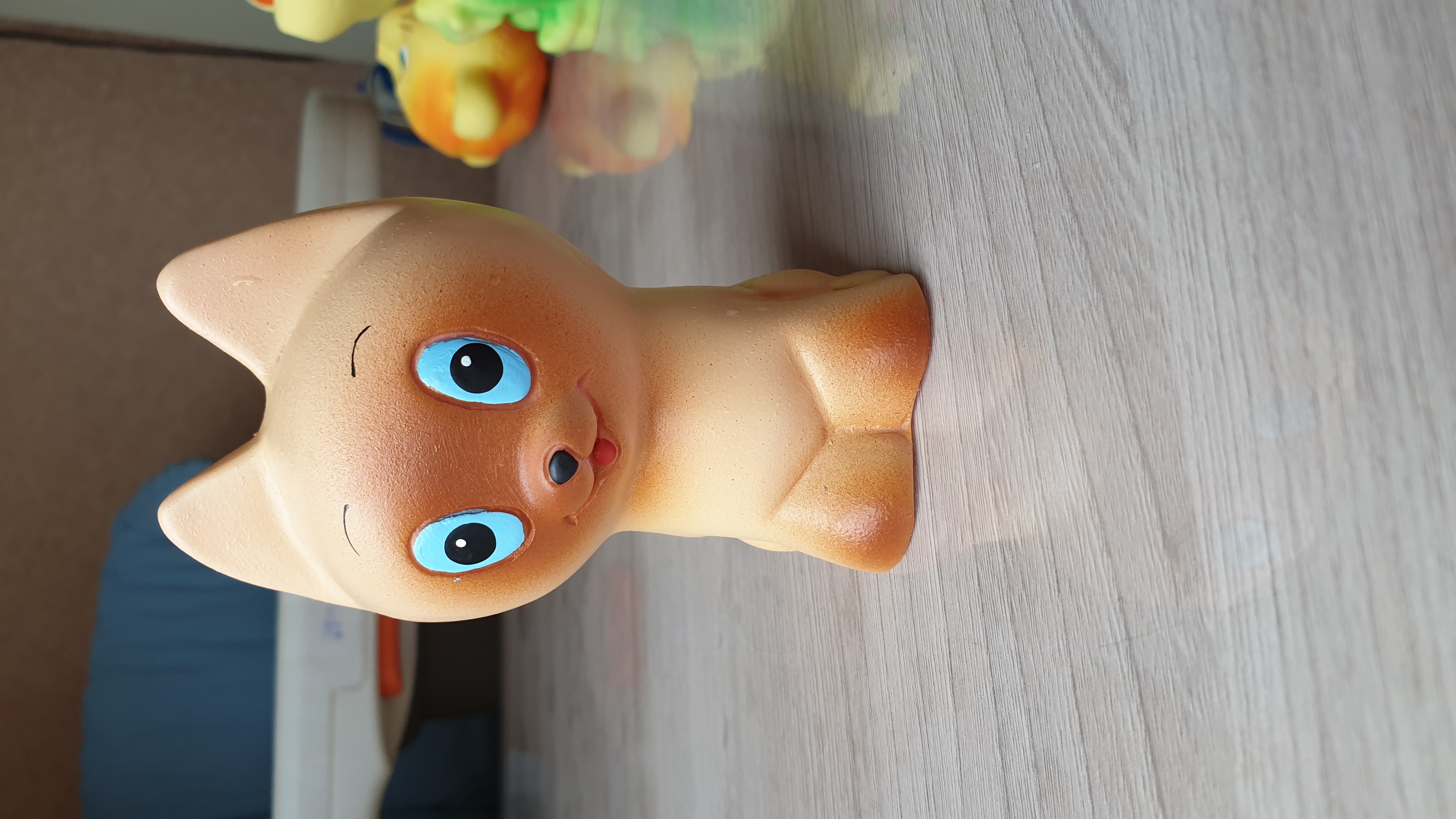 Фотография покупателя товара Резиновая игрушка «Котёнок Тошка», МИКС - Фото 8
