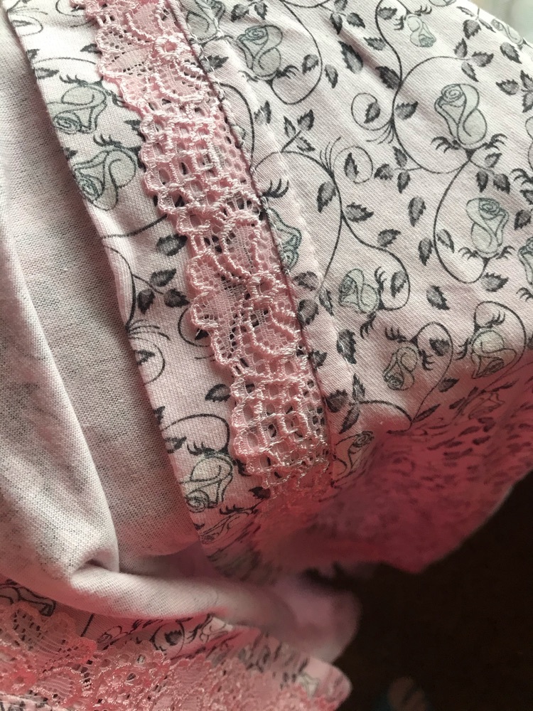 Фотография покупателя товара Комплект для беременных и кормящих (сорочка, халат) цвет розовый, принт МИКС, размер 48 - Фото 8