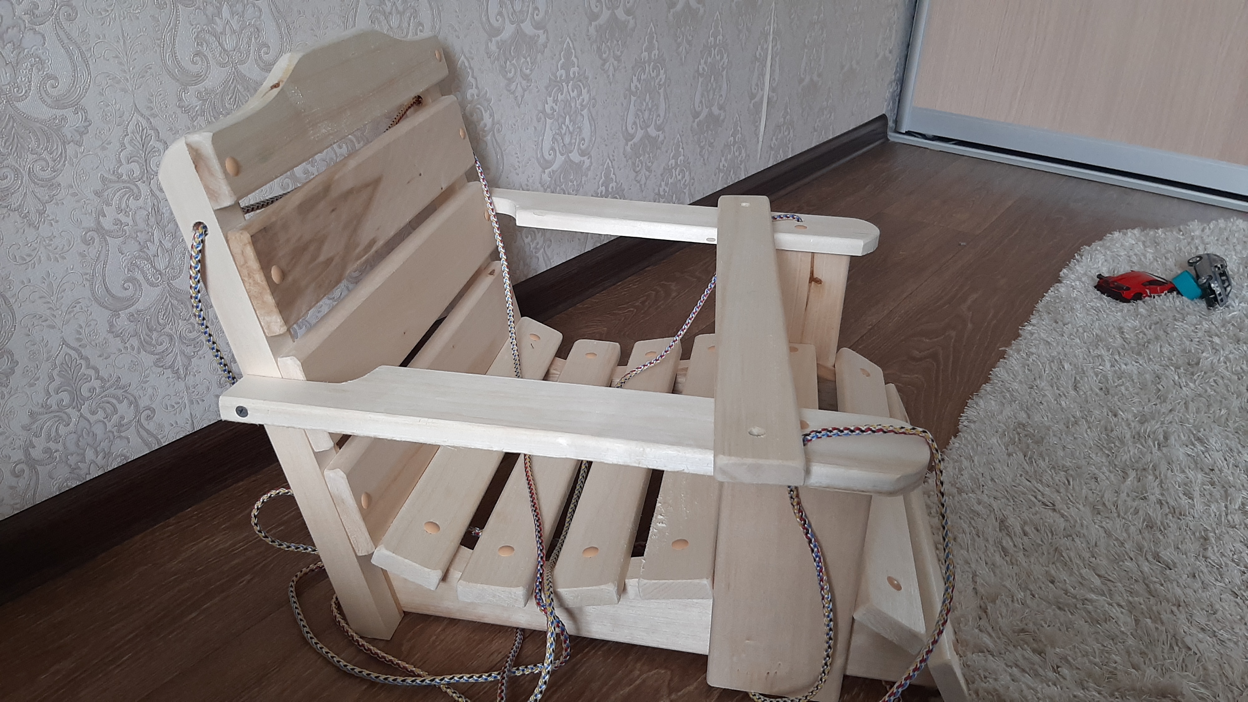 Фотография покупателя товара Кресло деревянное подвесное, сиденье 50×50см - Фото 22