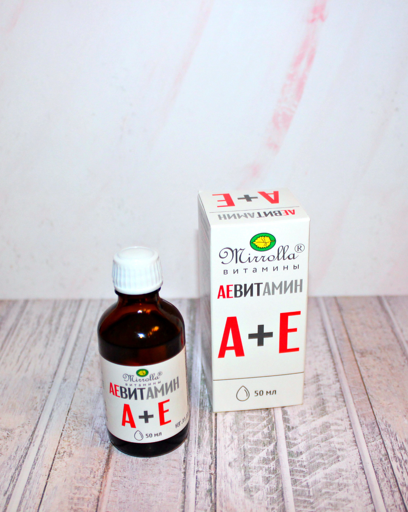 Фотография покупателя товара Пищевая добавка Mirrolla «АЕ ВИТамин» с природными витаминами, 50 мл - Фото 1