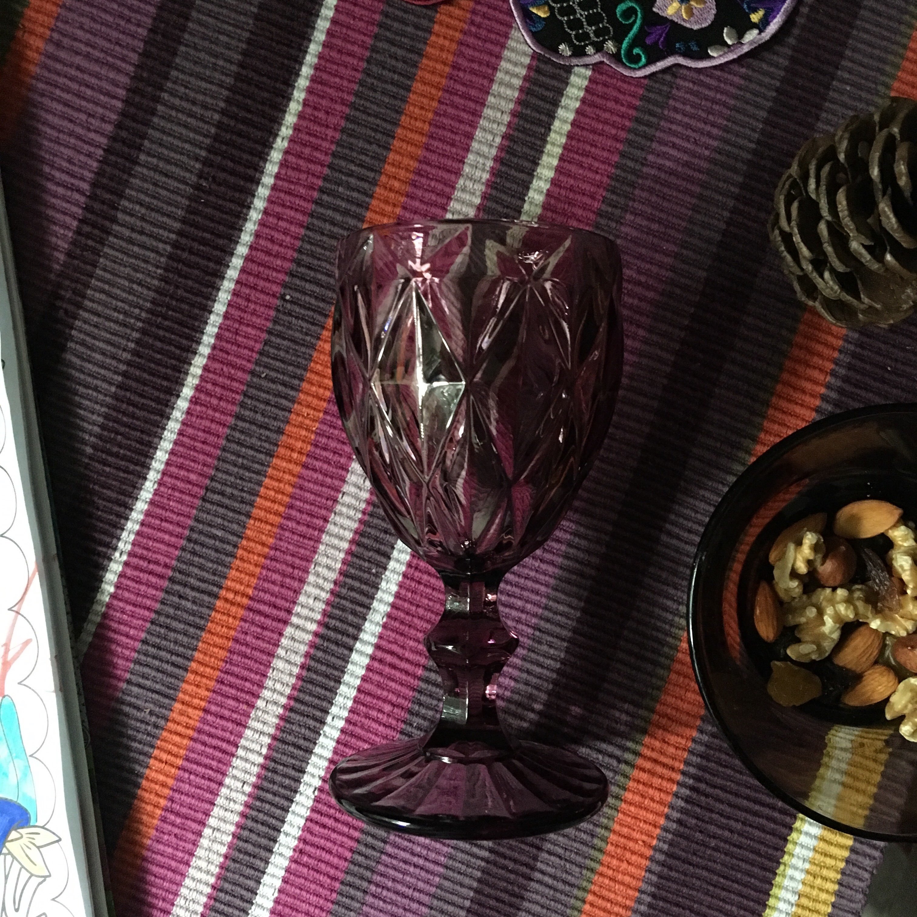 Фотография покупателя товара Бокал стеклянный Magistro «Круиз», 250 мл, 8×15,3 см, цвет розовый
