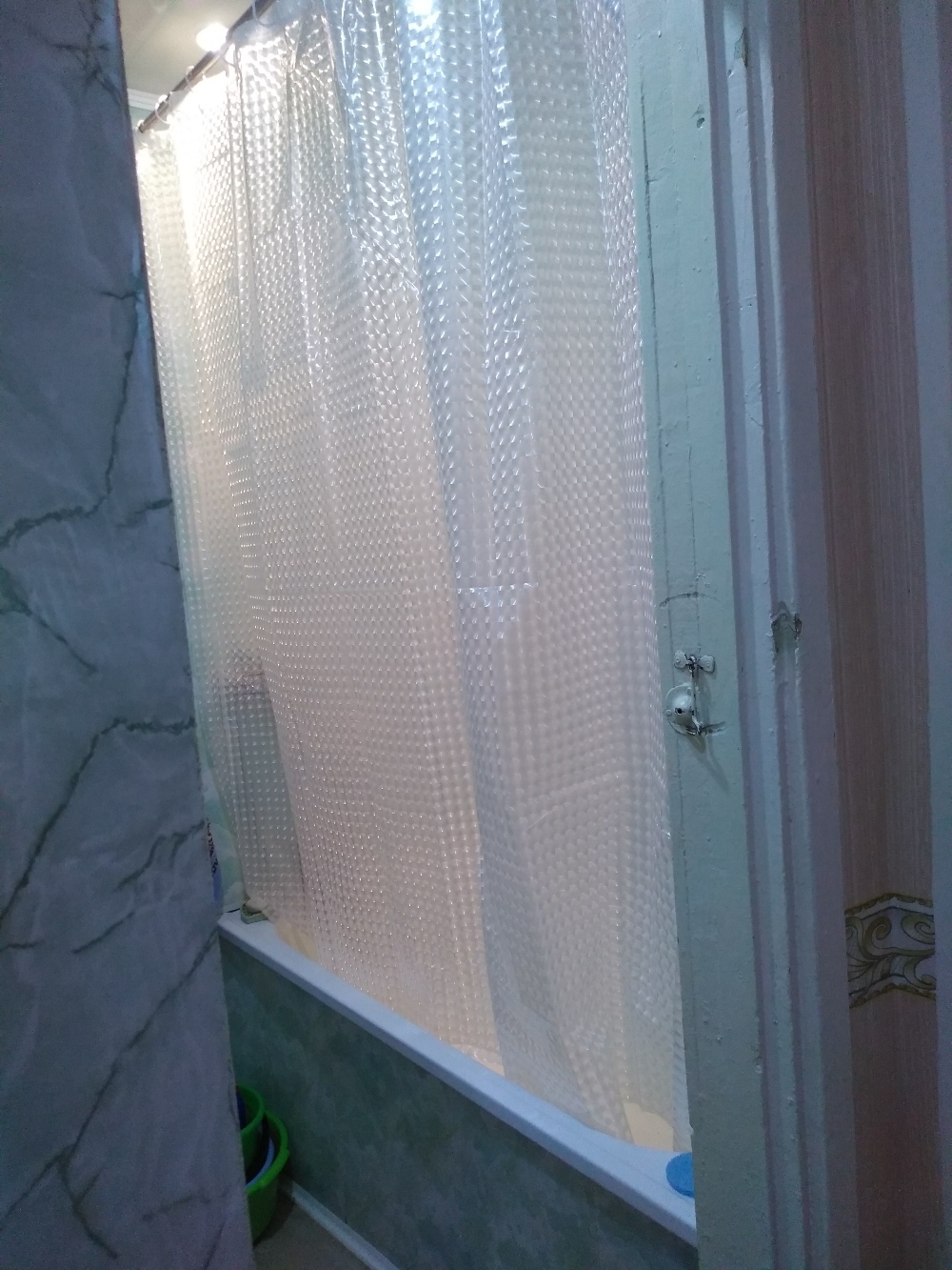 Фотография покупателя товара Штора для ванны Доляна «Классика», 3D, 180×180 см, EVA - Фото 21