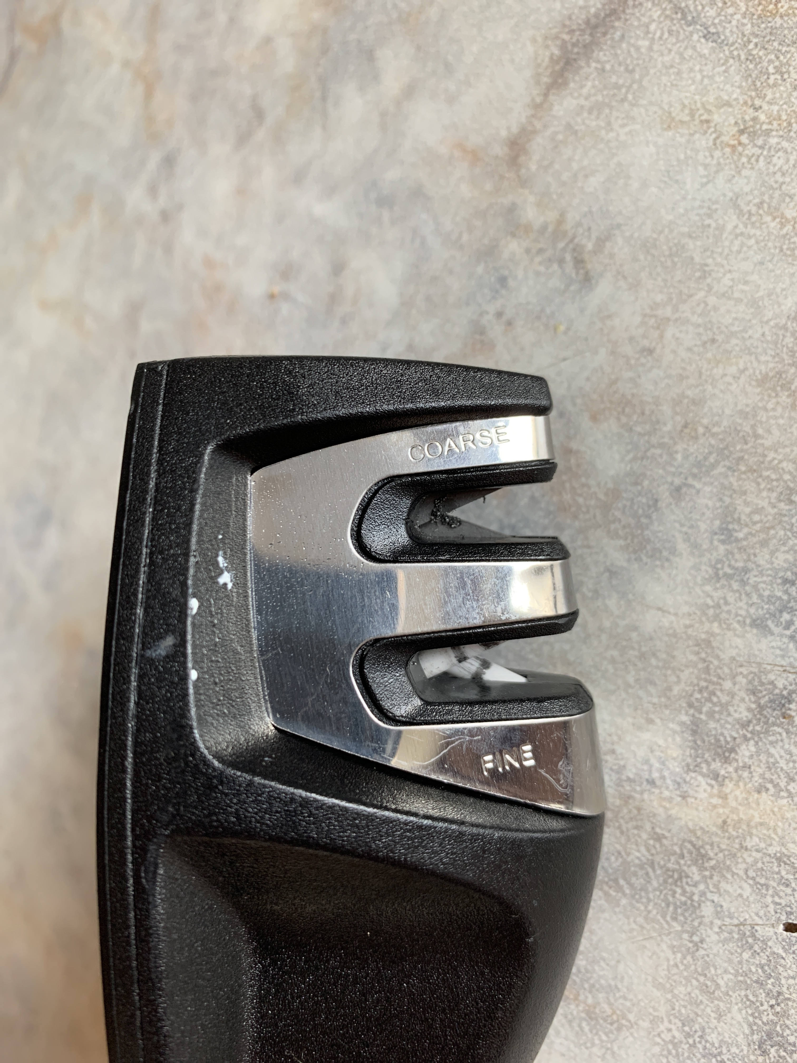 Фотография покупателя товара Точилка для ножей с полировкой, 10×6×4 см, цвет МИКС - Фото 7