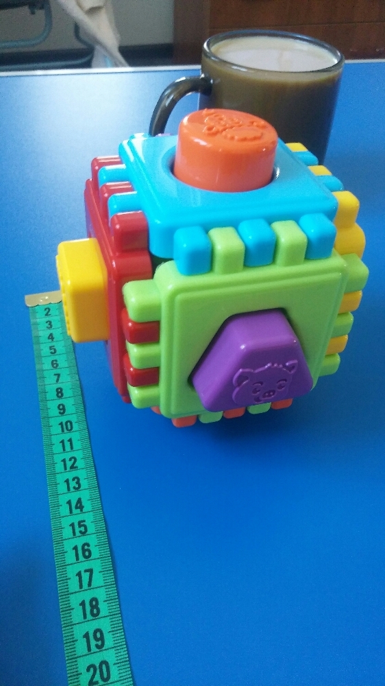 Фотография покупателя товара Развивающая игрушка Логический куб «Геометрик» 10,5х10,5х10,5см. - Фото 11