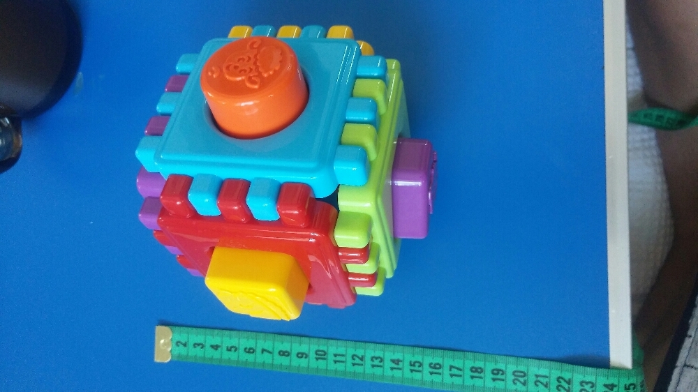 Фотография покупателя товара Развивающая игрушка Логический куб «Геометрик» 10,5х10,5х10,5см. - Фото 12