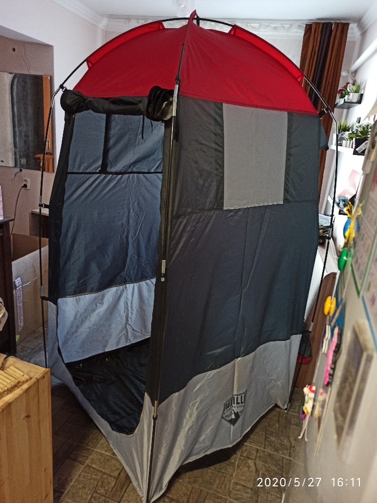 Фотография покупателя товара Палатка-кабинка, 110 х 110 х 190 см, 68002 Bestway - Фото 9
