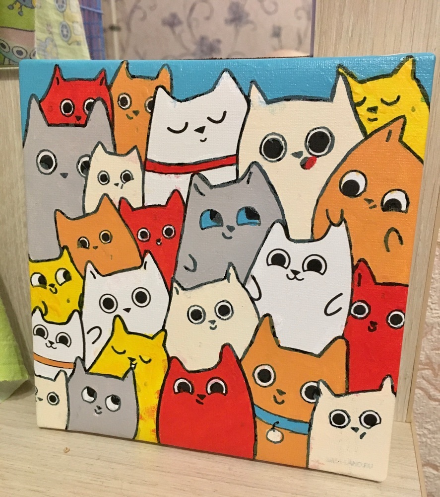 Фотография покупателя товара Картина по номерам для детей «Милые котята», 15 х 15 см - Фото 14