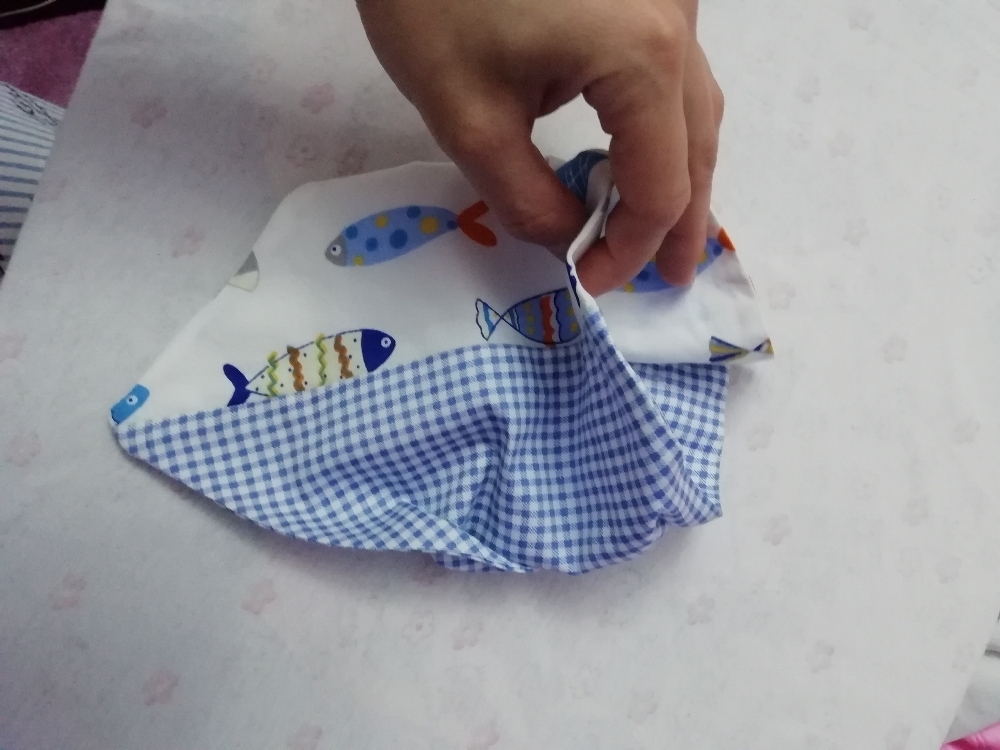 Фотография покупателя товара Детский слюнявчик «Моё солнышко», набор для шитья - Фото 2