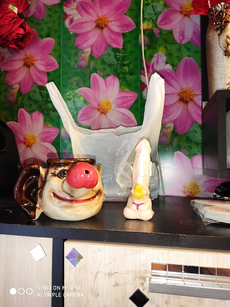 Фотография покупателя товара Пивная кружка "Ухо с носом", бежевая, керамика, 0.4 л, микс - Фото 5