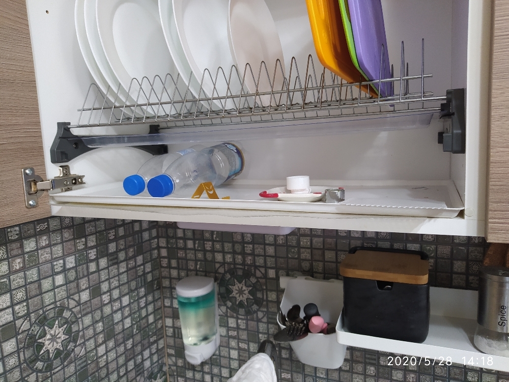 Фотография покупателя товара Поддон для посудосушителя, 76 см, цвет белый - Фото 1