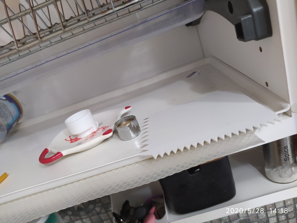Фотография покупателя товара Поддон для посудосушителя, 56 см, цвет белый - Фото 3