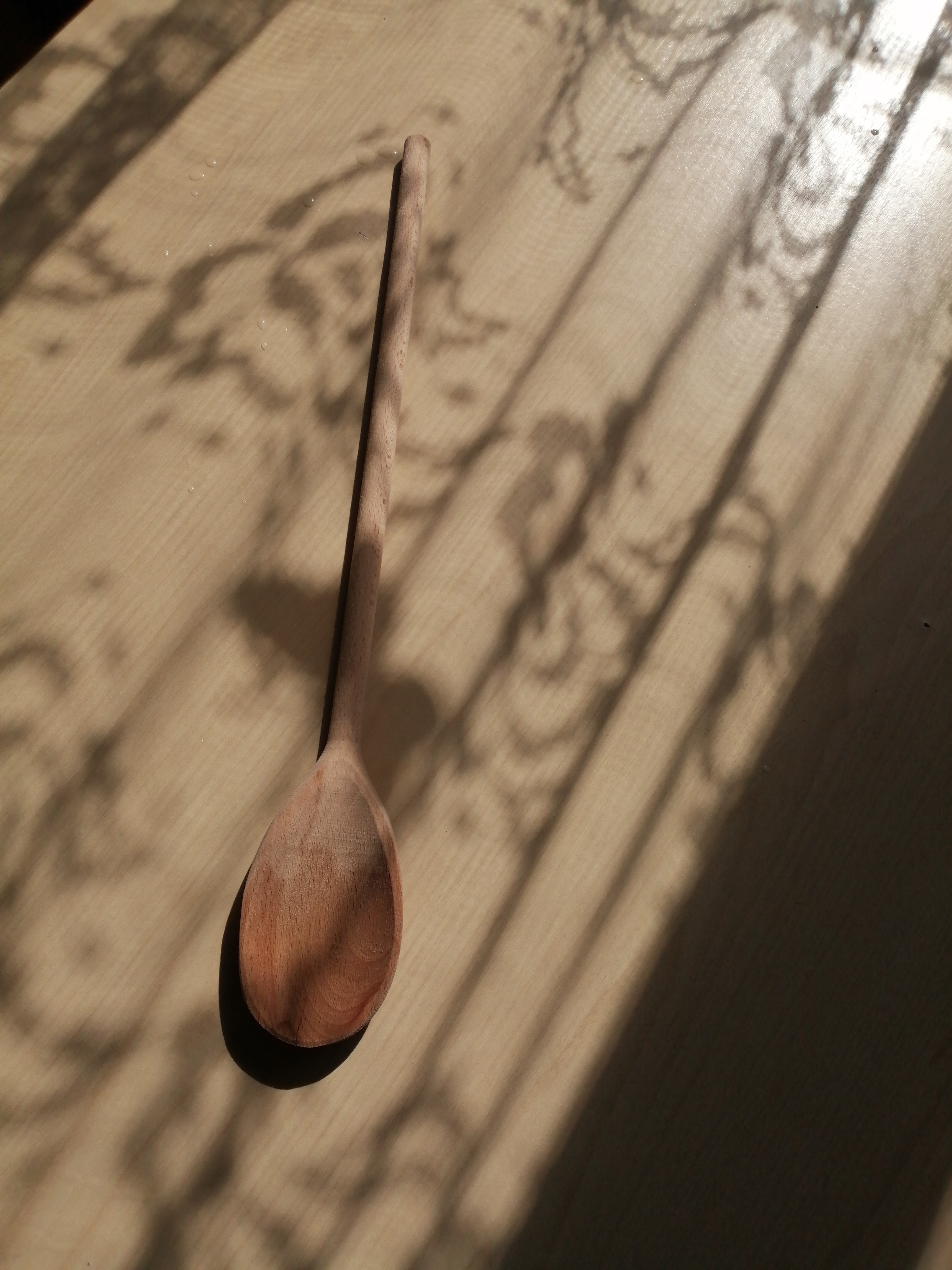 Фотография покупателя товара Ложка деревянная "Славянская", 35 см, массив бука - Фото 1