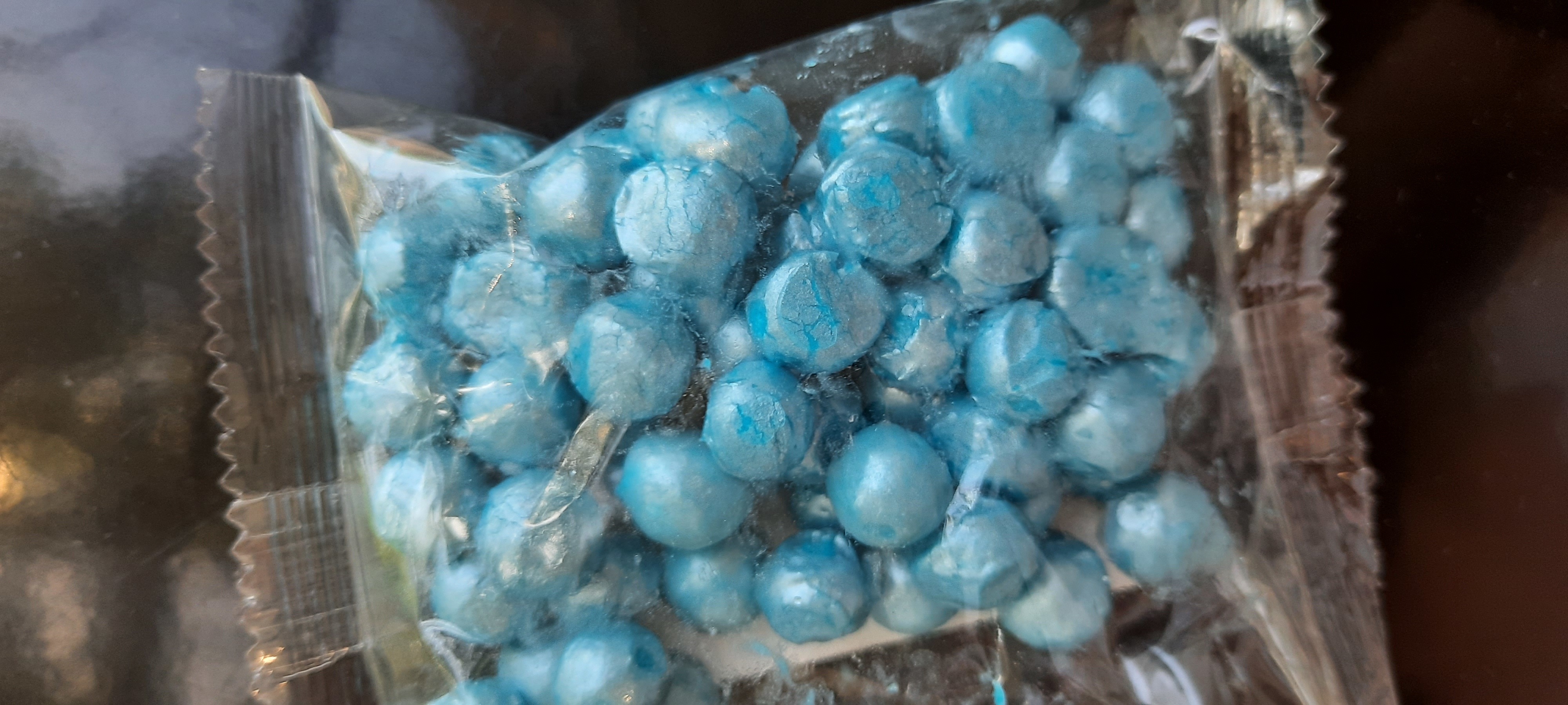 Фотография покупателя товара Посыпка кондитерская "Жемчуг", голубой, 12 - 13 мм, 50 г
