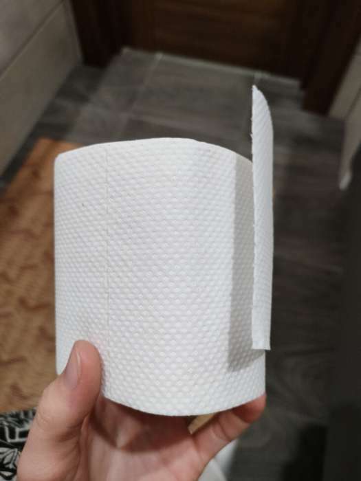 Фотография покупателя товара Туалетная бумага «Лилия» Ромашка, 2 слоя, 4 рулона, белый цвет - Фото 2