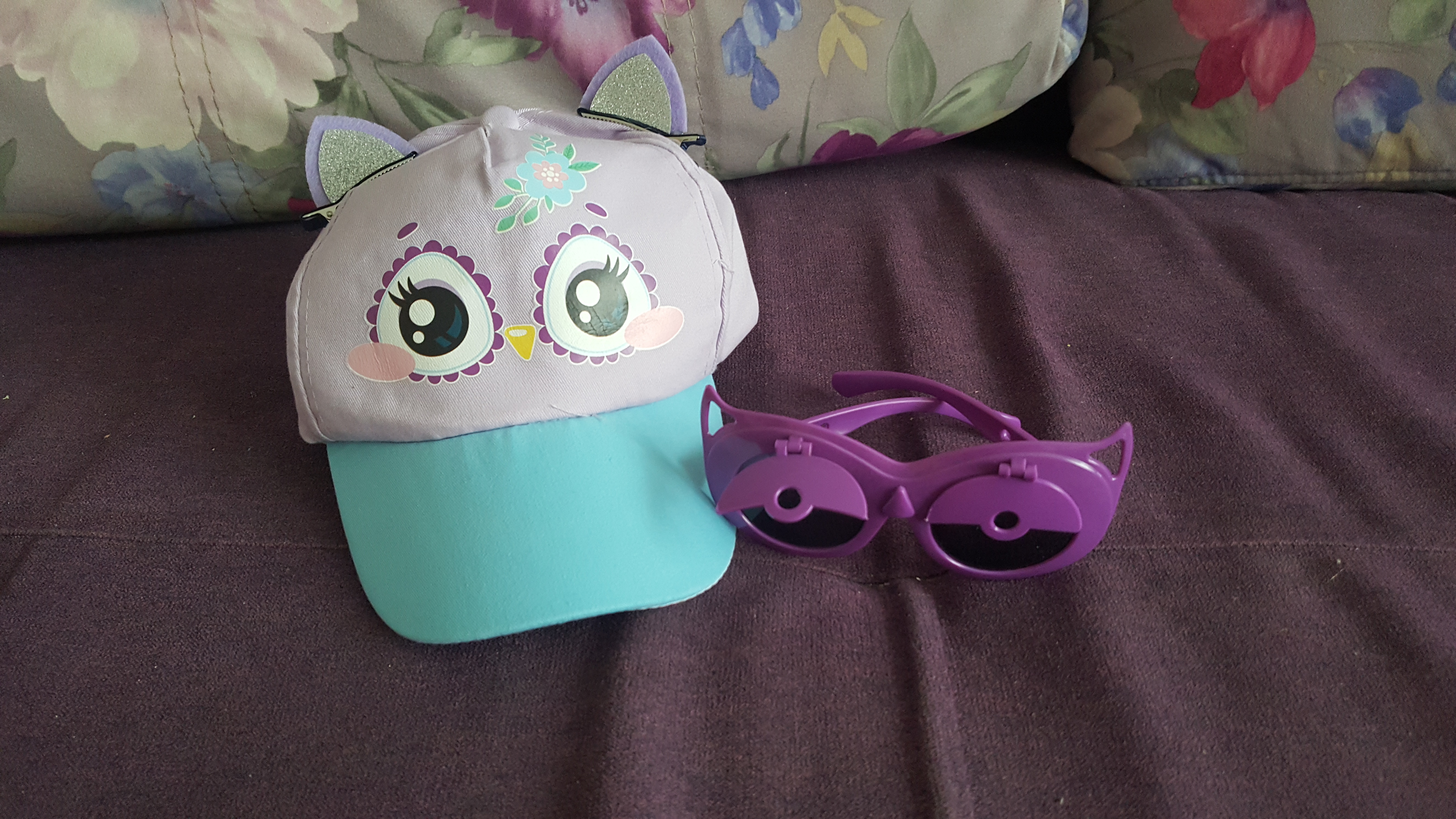 Фотография покупателя товара Детский набор «Совушка», кепка, очки