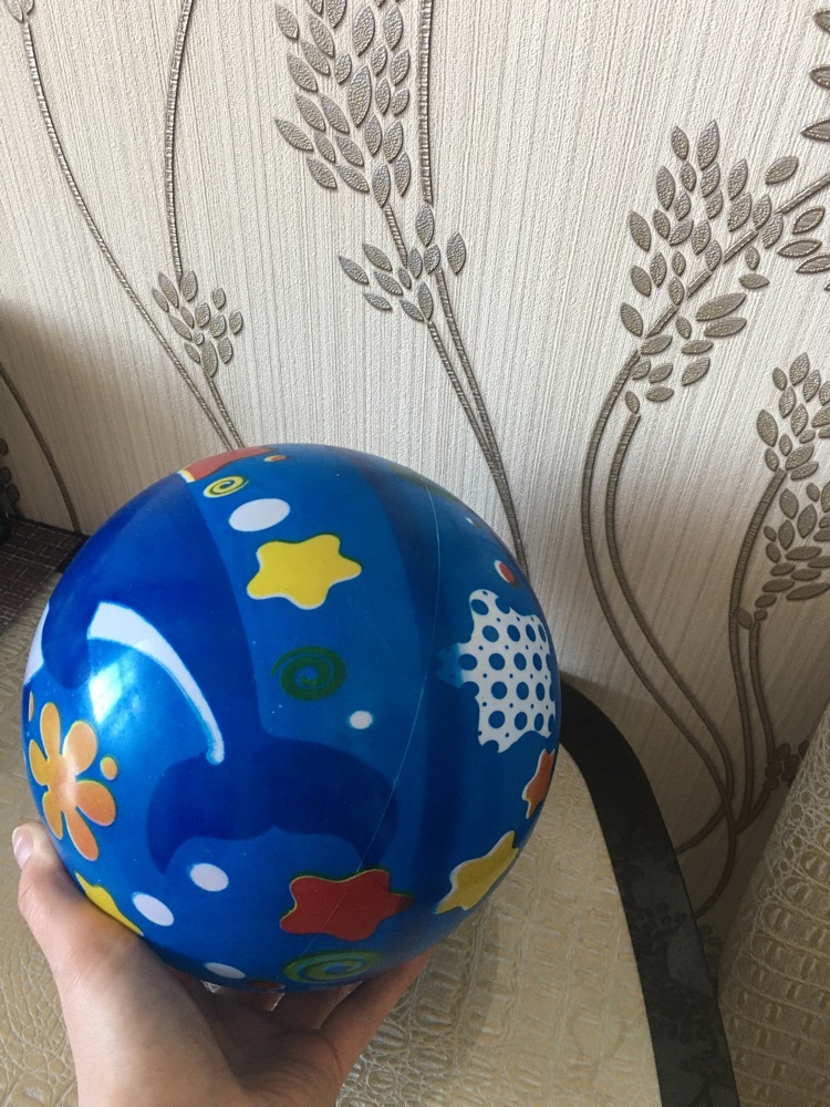 Фотография покупателя товара Мяч детский ZABIAKA «Дельфинчик», d=22 см, 60 г
