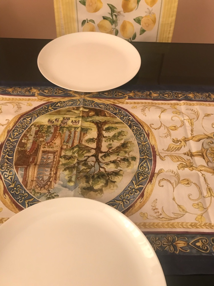 Фотография покупателя товара Дорожка на стол "Ренессанс" 40*146 см, 100% хл, саржа 190 гр/м2 - Фото 9