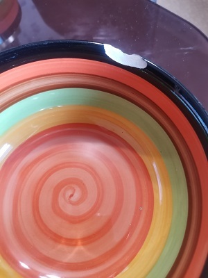 Фотография покупателя товара Салатник керамический Доляна «Индия», 600 мл, d=13,5 см, цвет оранжевый - Фото 2