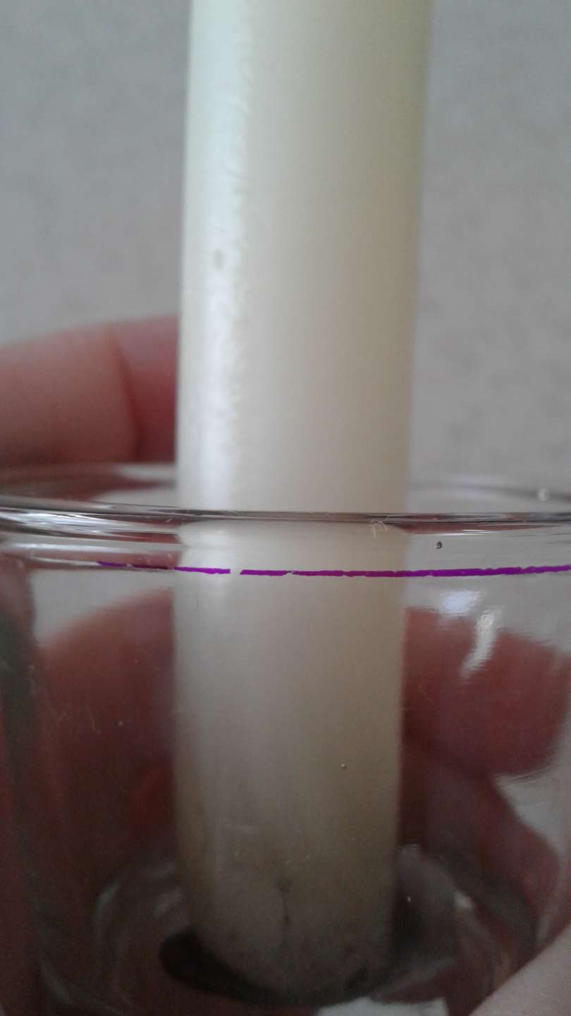 Фотография покупателя товара Подсвечник стекло на 1 свечу "Глянец", сиреневый 4,7х6,2х6,2 см - Фото 2