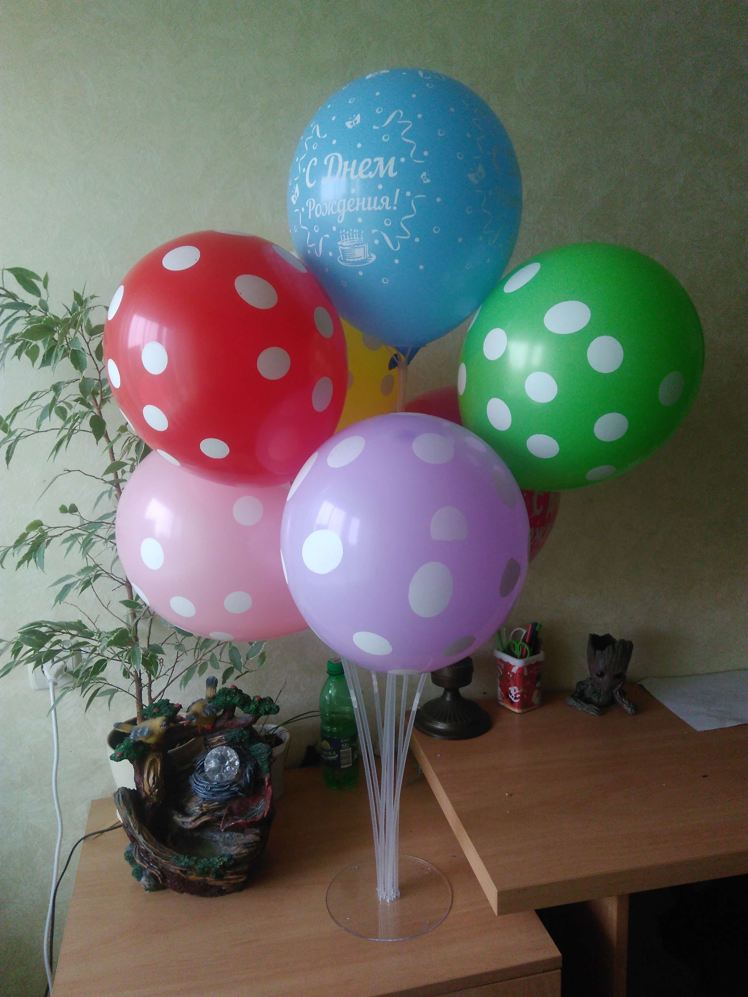 Фотография покупателя товара Подставка для воздушных шаров, 7 палочек и держателей - Фото 32