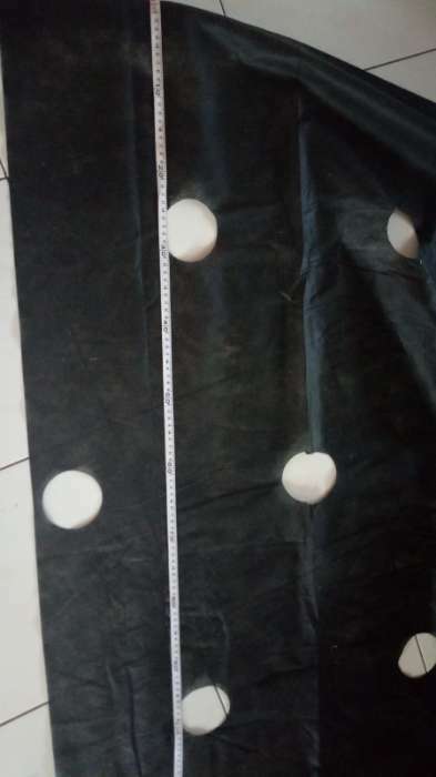 Фотография покупателя товара Материал мульчирующий, 10 × 1.6 м, плотность 60 г/м², спанбонд с УФ-стабилизатором, четыре ряда перфорации, чёрный - Фото 5