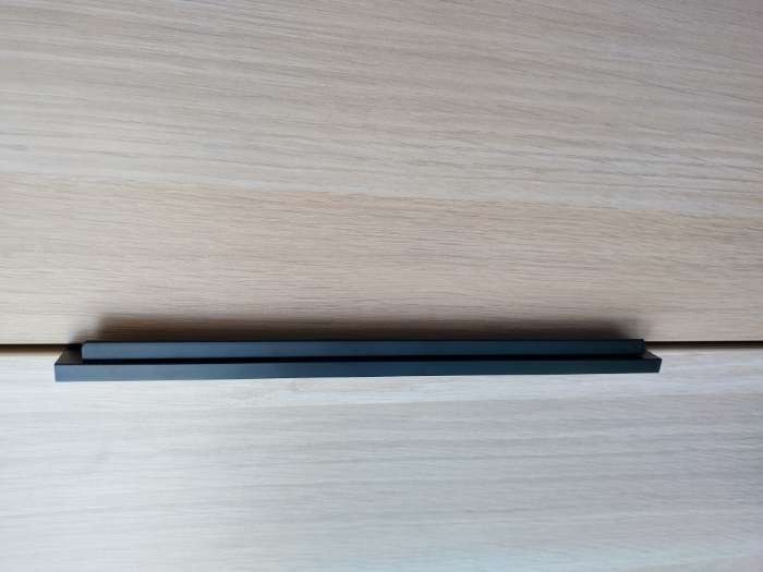 Фотография покупателя товара Ручка профильная CAPPIO RT001BL, L=400 мм, м/о 256 мм, цвет черный - Фото 37