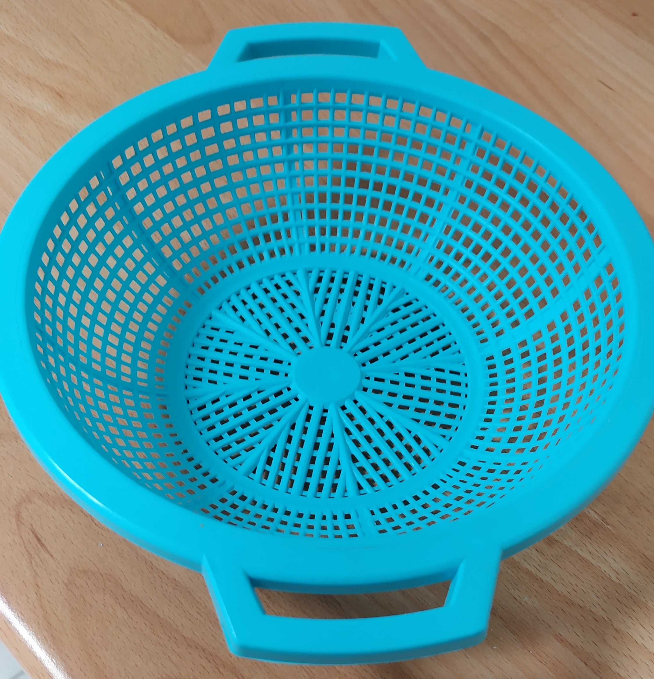 Фотография покупателя товара Дуршлаг кухонный, d=19 см, цвет МИКС - Фото 1