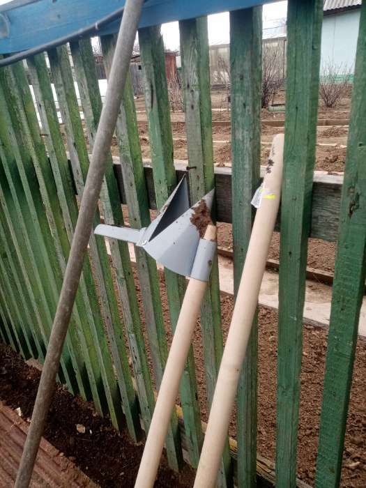 Фотография покупателя товара Картофелесажалка «Богатырь», тулейка 30 мм, нержавеющая сталь - Фото 1