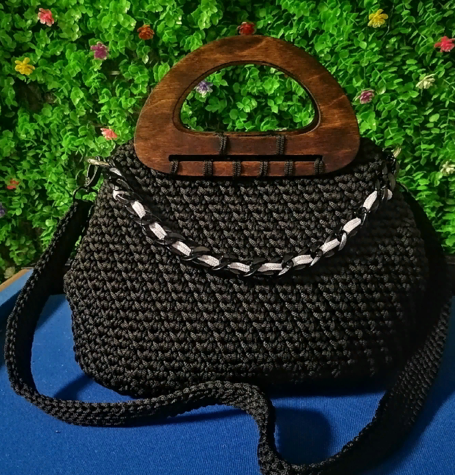 Фотография покупателя товара Донце для сумки, 22 × 10 × 0,3 см, цвет чёрный - Фото 2