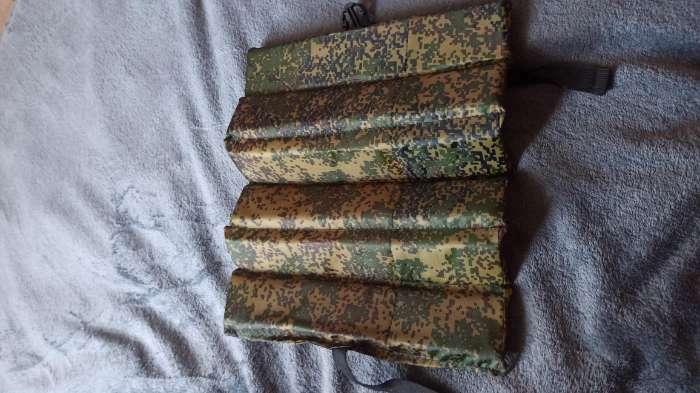 Фотография покупателя товара Сидушка туристическая складная maclay, 15 мм, цвета МИКС - Фото 2