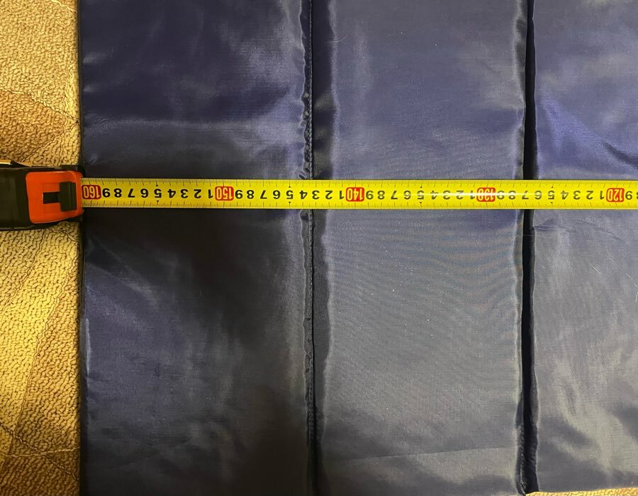 Фотография покупателя товара Коврик туристический Maclay, складной, 180х60х1.5 см, цвет МИКС