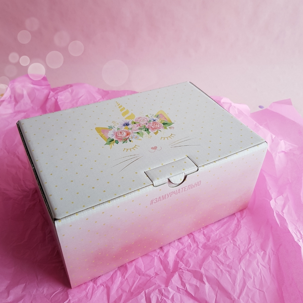 Фотография покупателя товара Коробка‒пенал, упаковка подарочная, «Замурчательный подарок», 22 х 15 х 10 см