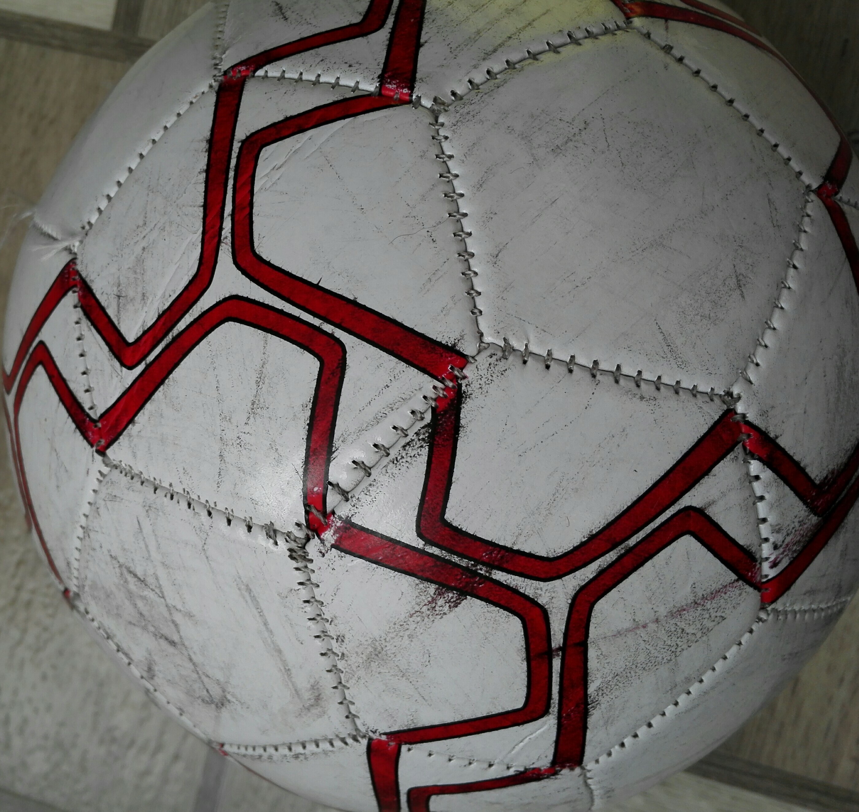 Фотография покупателя товара Мяч футбольный ONLYTOP, PVC, машинная сшивка, 32 панели, р. 5 - Фото 9