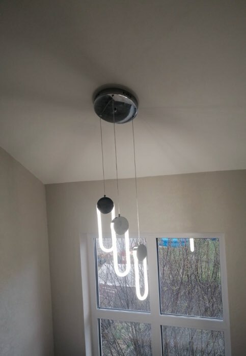 Фотография покупателя товара Бра 1793/1 LED 24 Вт 4000К хром 38×8×10 см - Фото 3