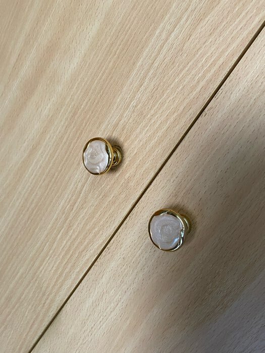 Фотография покупателя товара Ручка-кнопка ТУНДРА РК018GP, цвет золото - Фото 1