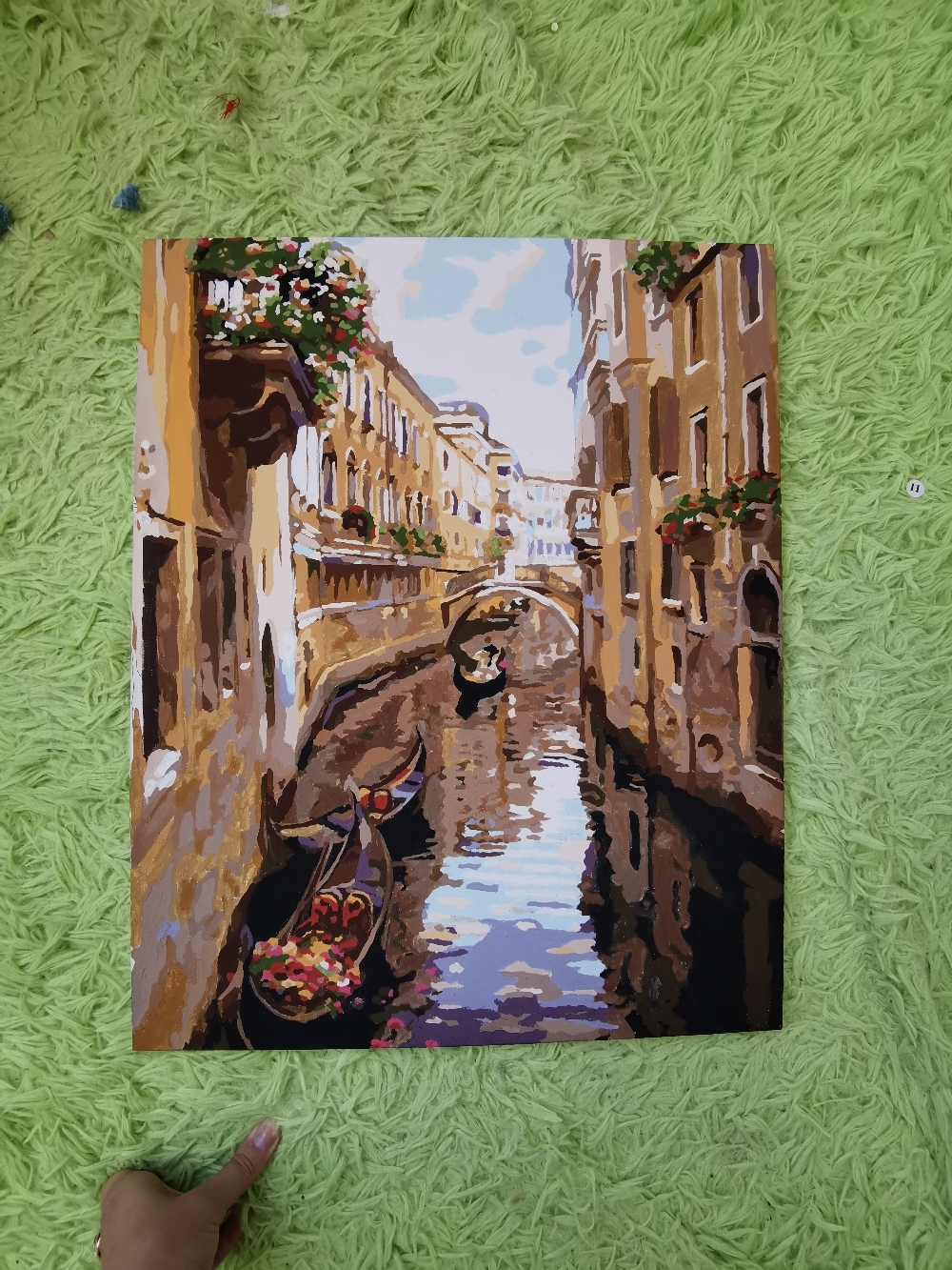 Фотография покупателя товара Картина по номерам «Венеция» 40×50 см - Фото 3