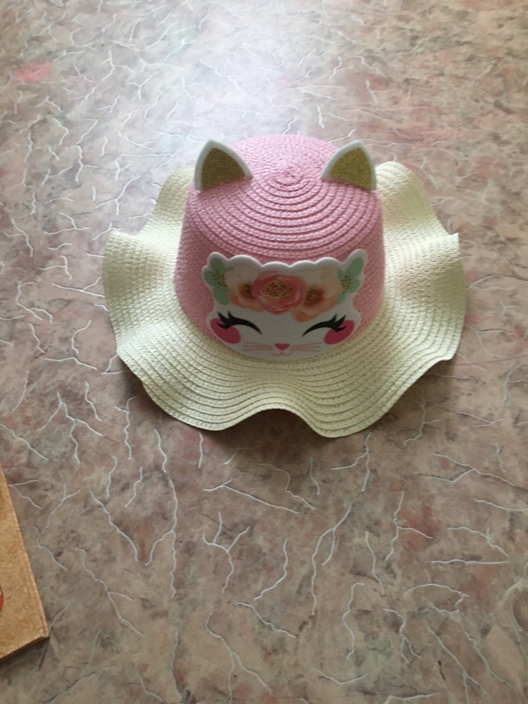 Фотография покупателя товара Панама детская «Кошка», р-р. 52 см., от 2 до 6 лет - Фото 4