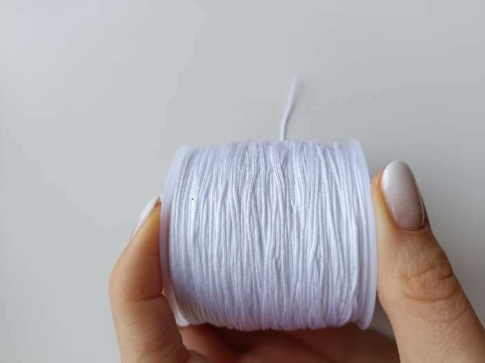 Фотография покупателя товара Шнур «Шамбала» длина 100 м, d=1 мм, ярко-красный - Фото 14