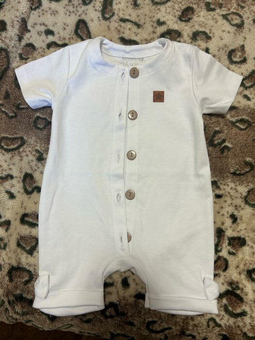 Фотография покупателя товара Песочник детский «Крошка Я» Love nature, рост 62-68 см, зелёный - Фото 3