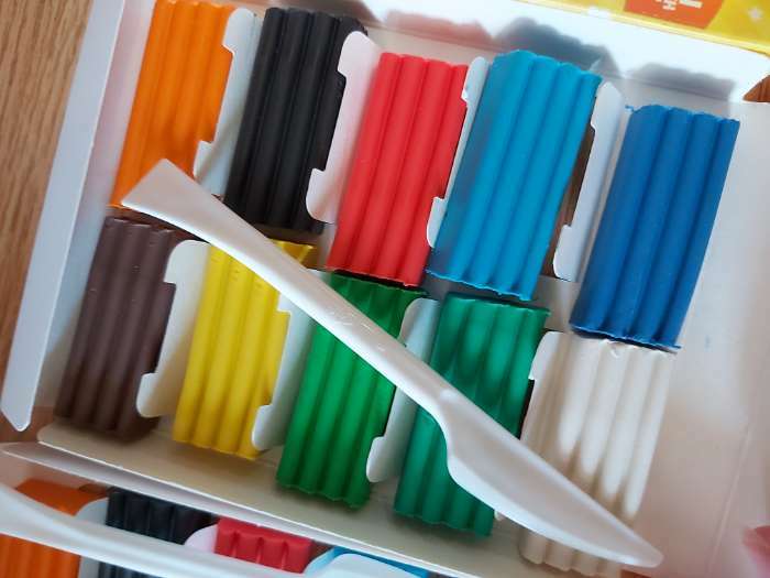 Фотография покупателя товара Пластилин Calligrata «Классический», 12 цветов, 240 г - Фото 13