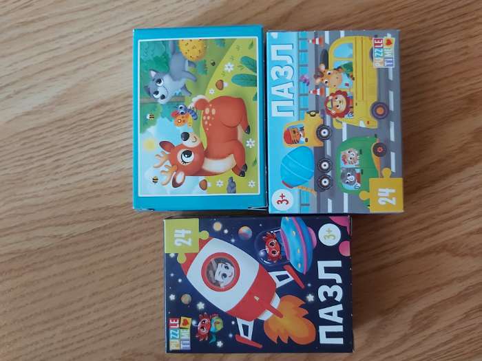 Фотография покупателя товара Пазл «В космосе», 24 элемента - Фото 2