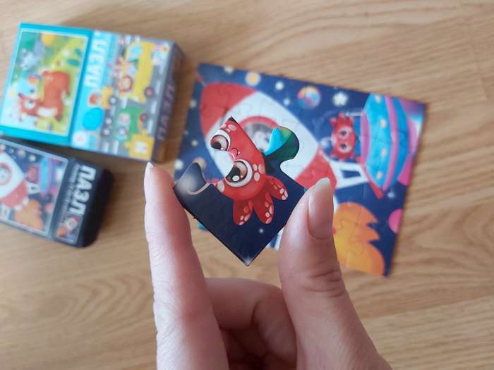 Фотография покупателя товара Пазл «В космосе», 24 элемента - Фото 5