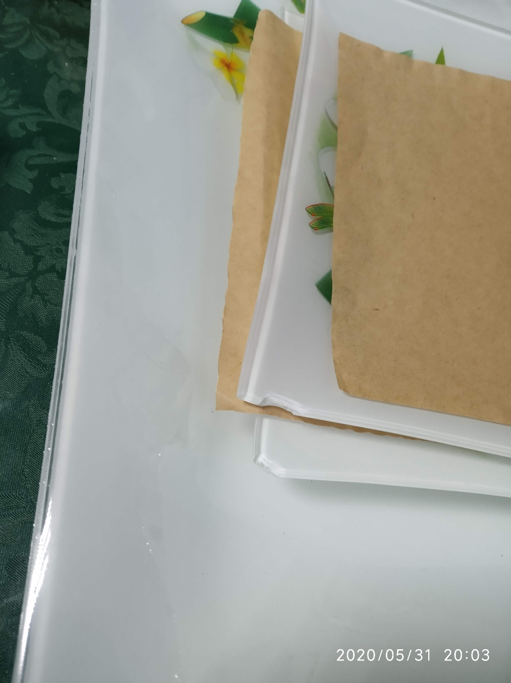 Фотография покупателя товара Набор блюд Доляна «Бамбук», 7 предметов: 29,5 см 1 шт, 19,5 см 6 шт, подарочная упаковка