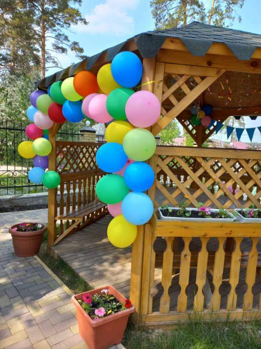 Фотография покупателя товара Воздушные шары латексные 12", пастель, 100 шт., МИКС - Фото 17